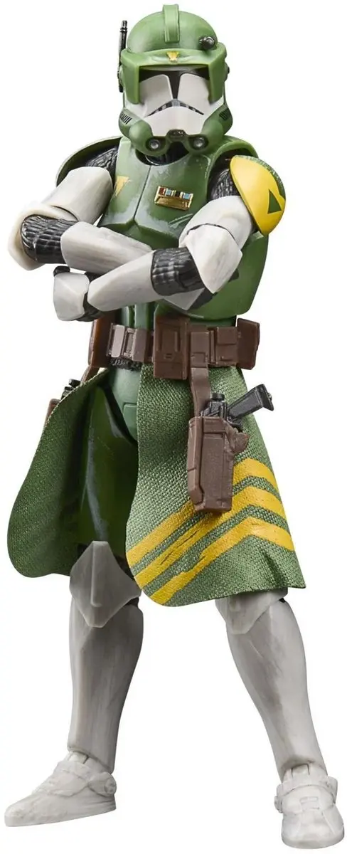 Hasbro Star Wars Clone Commander Doom The Black Series 15cm - Grijs Groen