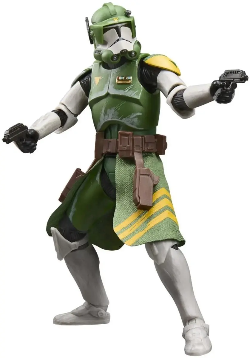 Hasbro Star Wars Clone Commander Doom The Black Series 15cm - Grijs Groen