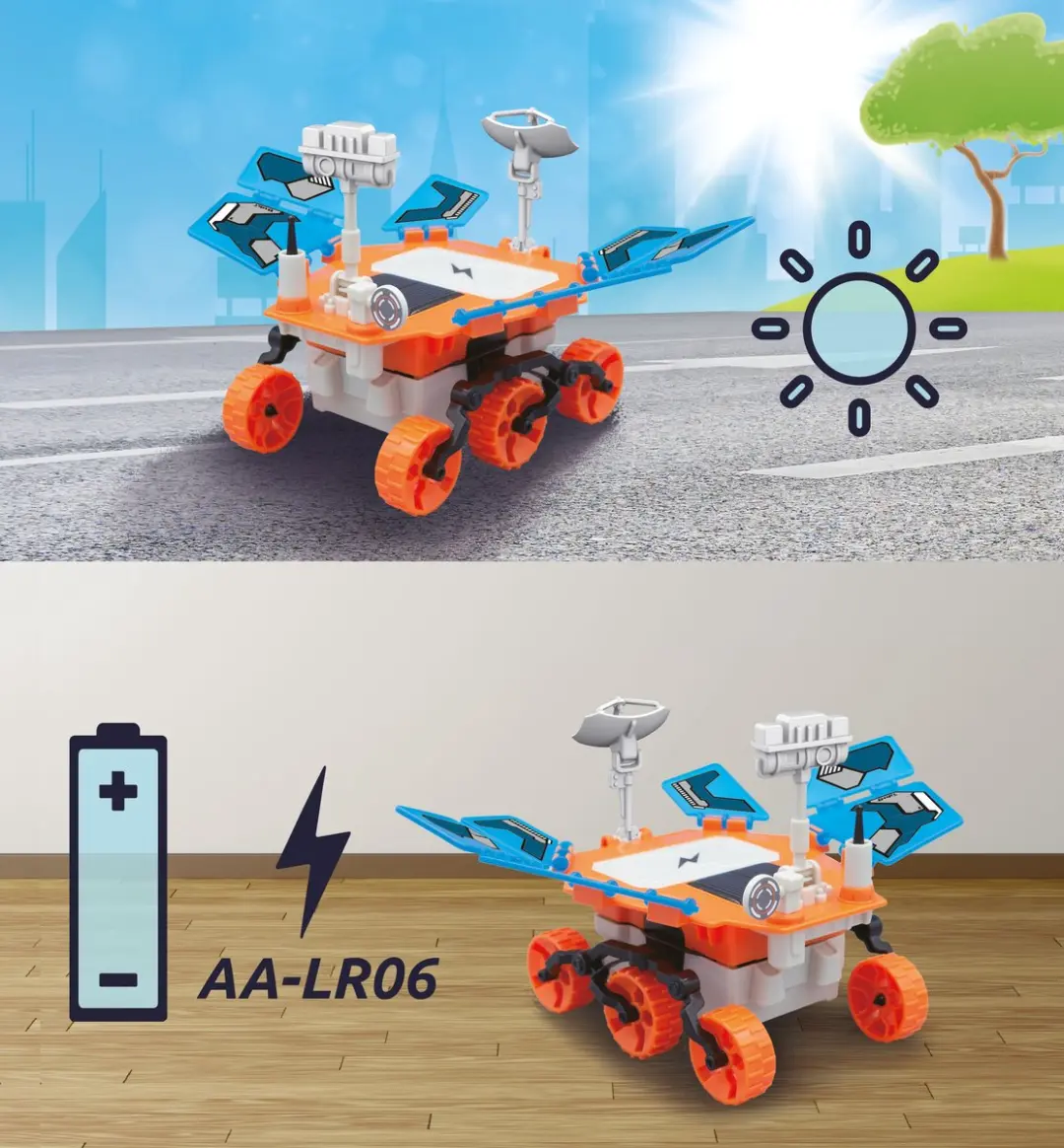 Buki France Marsrover Constructiespeelgoed 2175 - Meerkleurig
