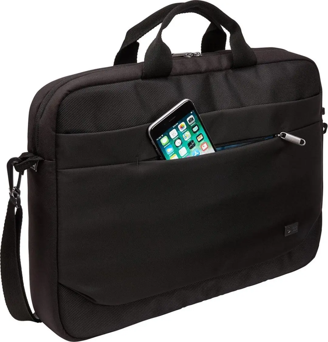 Case Logic Advantage 3204204 Laptopschoudertas 17 inch - Zwart