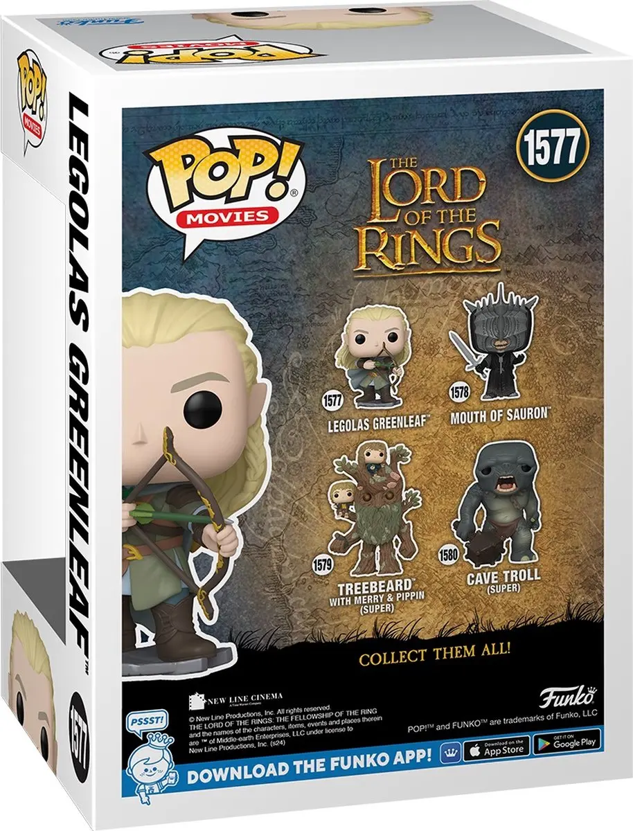 Funko Pop Movies The Lord of the Rings Legolas Greenleaf #1577 - Multi - afbeelding 6 van 6