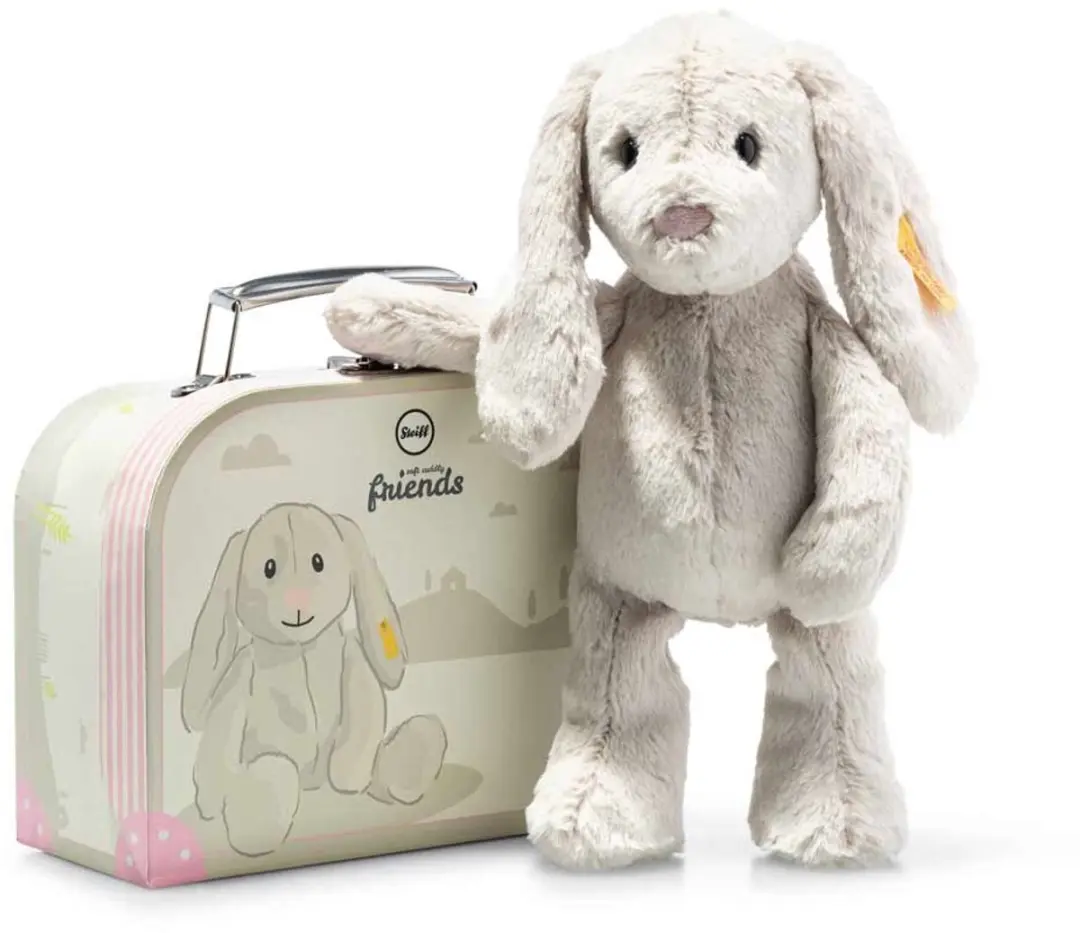 Steiff Hoppie Konijn met Koffer 26cm