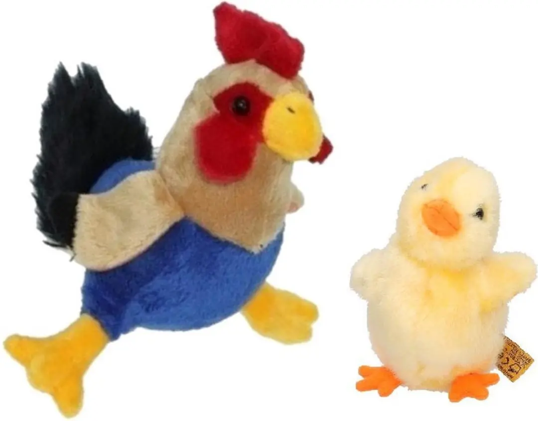 Decoris Pluche Kip & Kuiken Knuffels