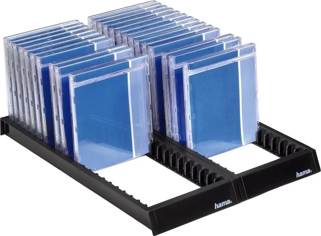 Hama Cd Flipper 00048000 - 25 Vakken - Zwart
