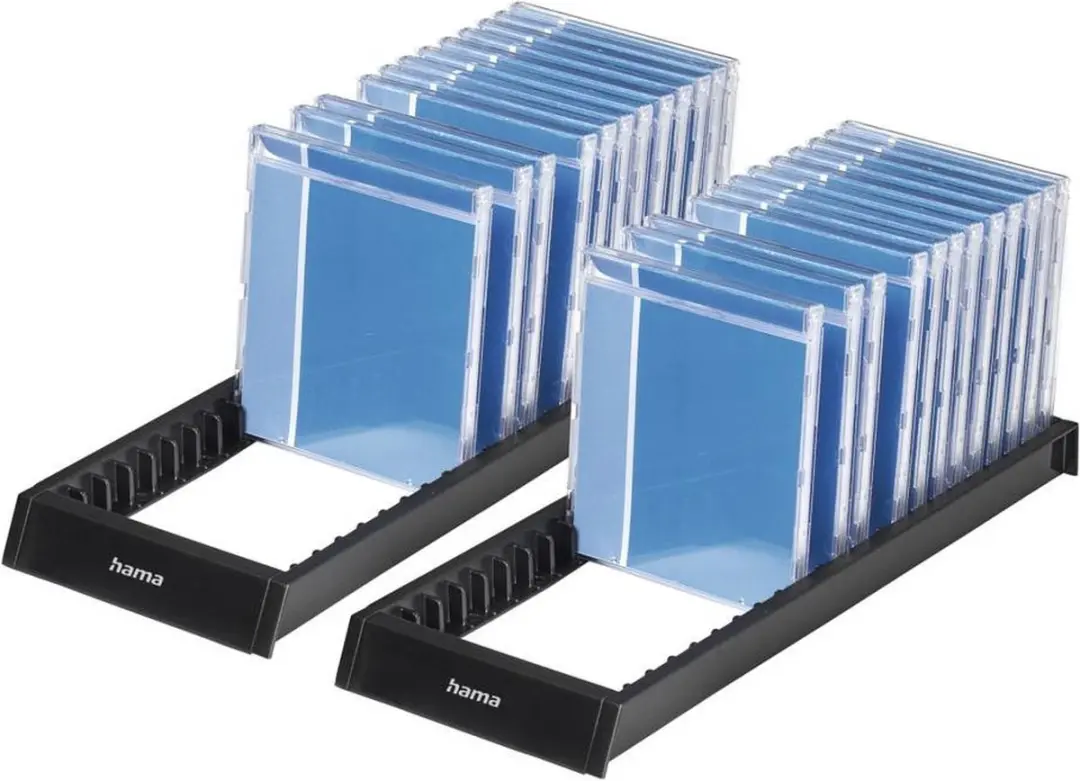 Hama Cd Flipper 00048000 - 25 Vakken - Zwart