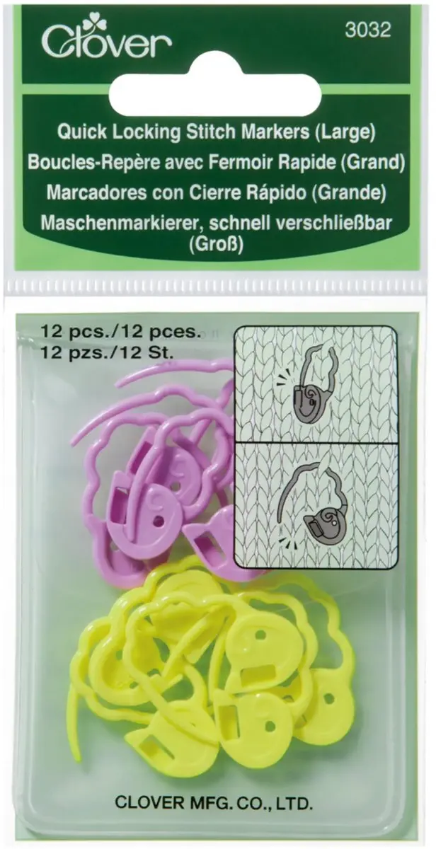 Clover Snel Sluitende Stekenmarkeerringen L - KRT
