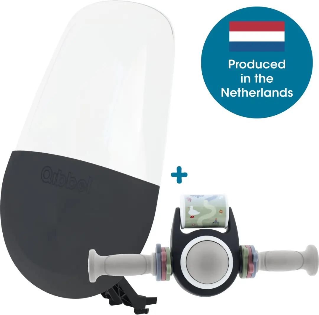 Qibbel Air Windscherm Pebble Grey