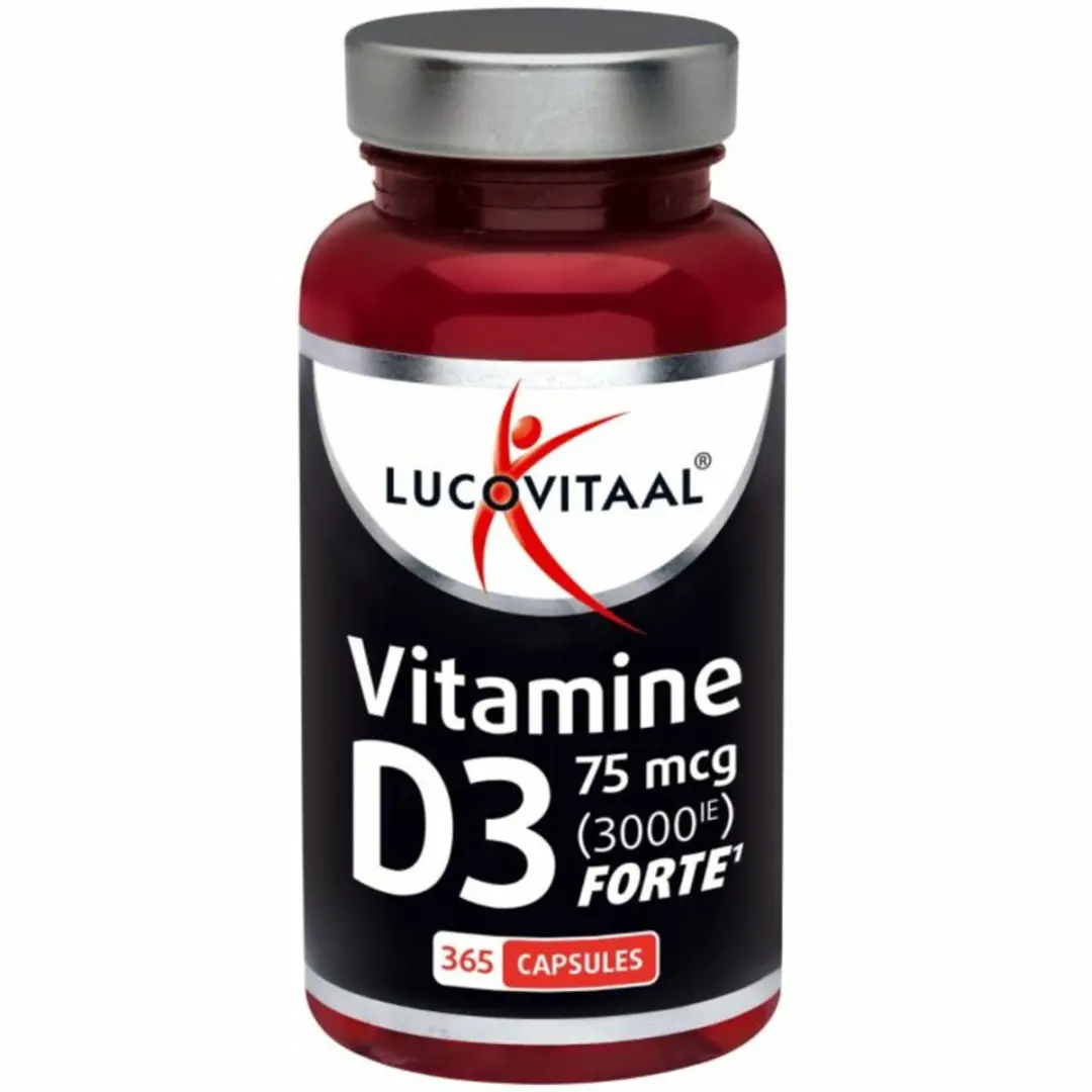 Lucovitaal Vitamine D3 Forte 75mcg - 1095 capsules (3x365)