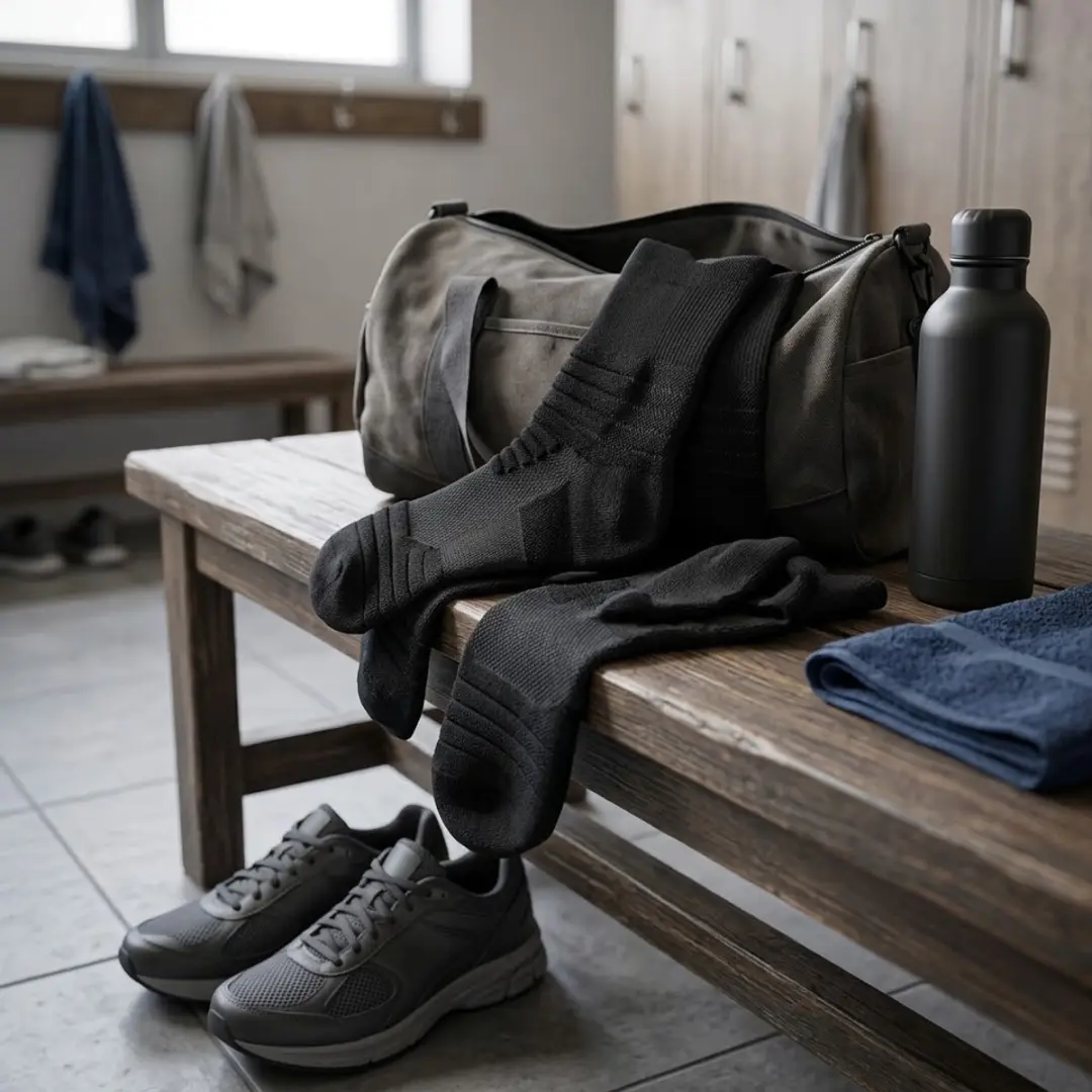 NuveX Outdoor Sokken Set - 4 Paar - Hoge Wandelsokken - Maat 39-42