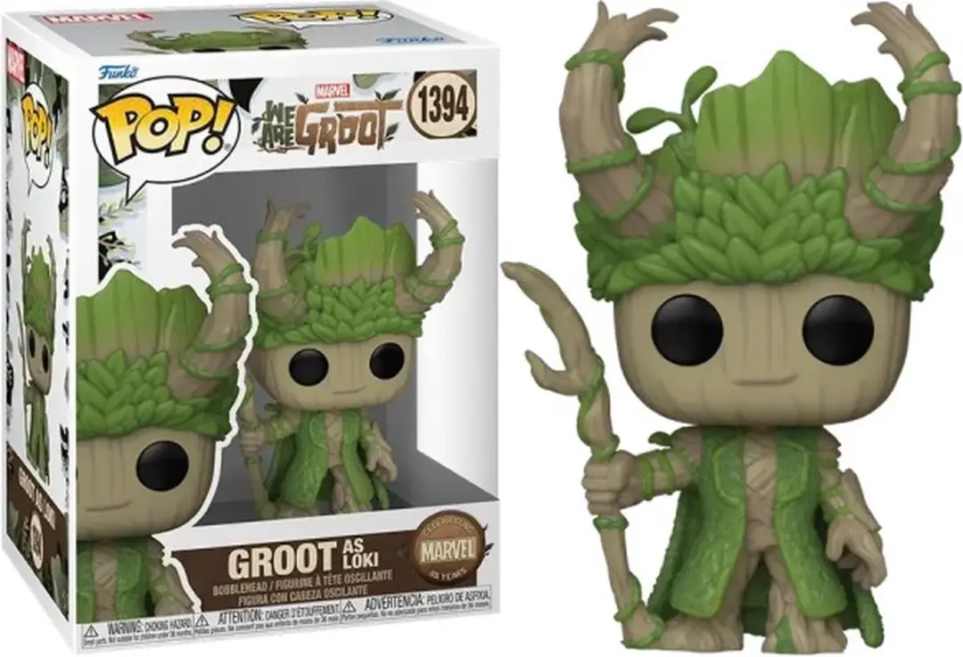 Funko Marvel We are Groot - Groot as Loki Pop! 79517 - Multicolor