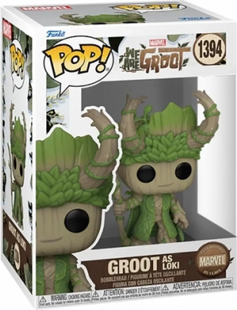 Funko Marvel We are Groot - Groot as Loki Pop! 79517 - Multicolor