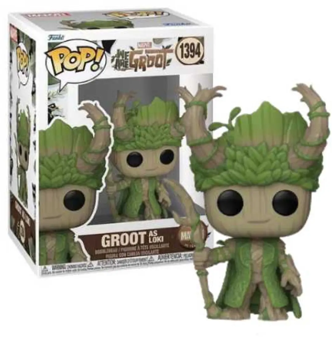 Funko Marvel We are Groot - Groot as Loki Pop! 79517 - Multicolor - afbeelding 6 van 6