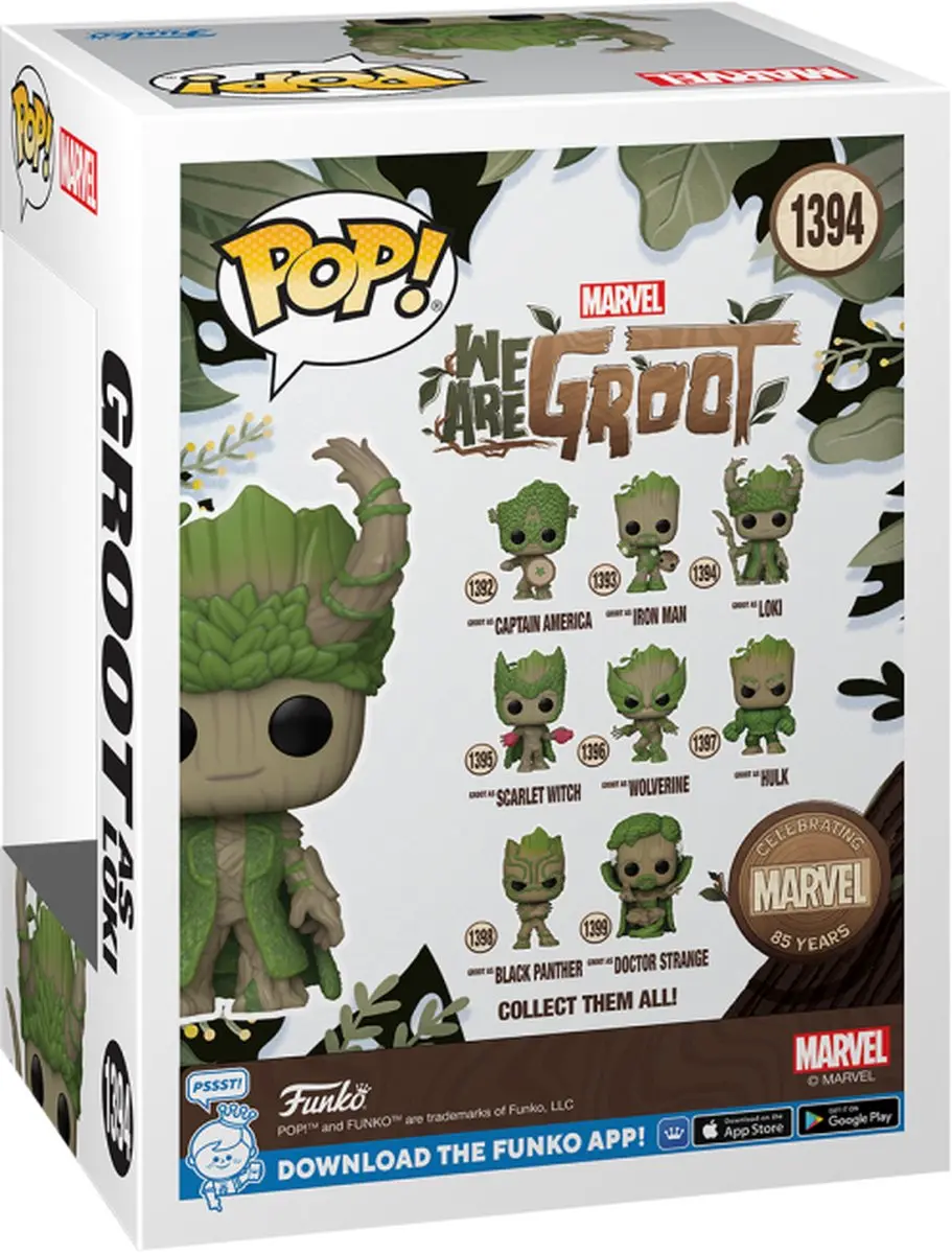 Funko Marvel We are Groot - Groot as Loki Pop! 79517 - Multicolor