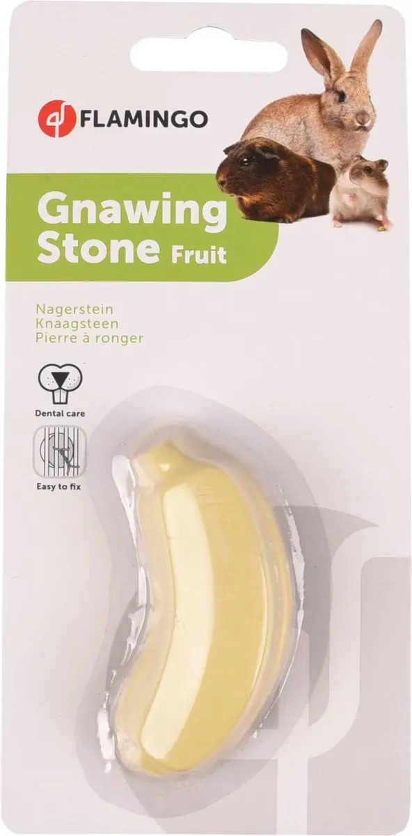 Flamingo Knaagsteen Banaan 25g