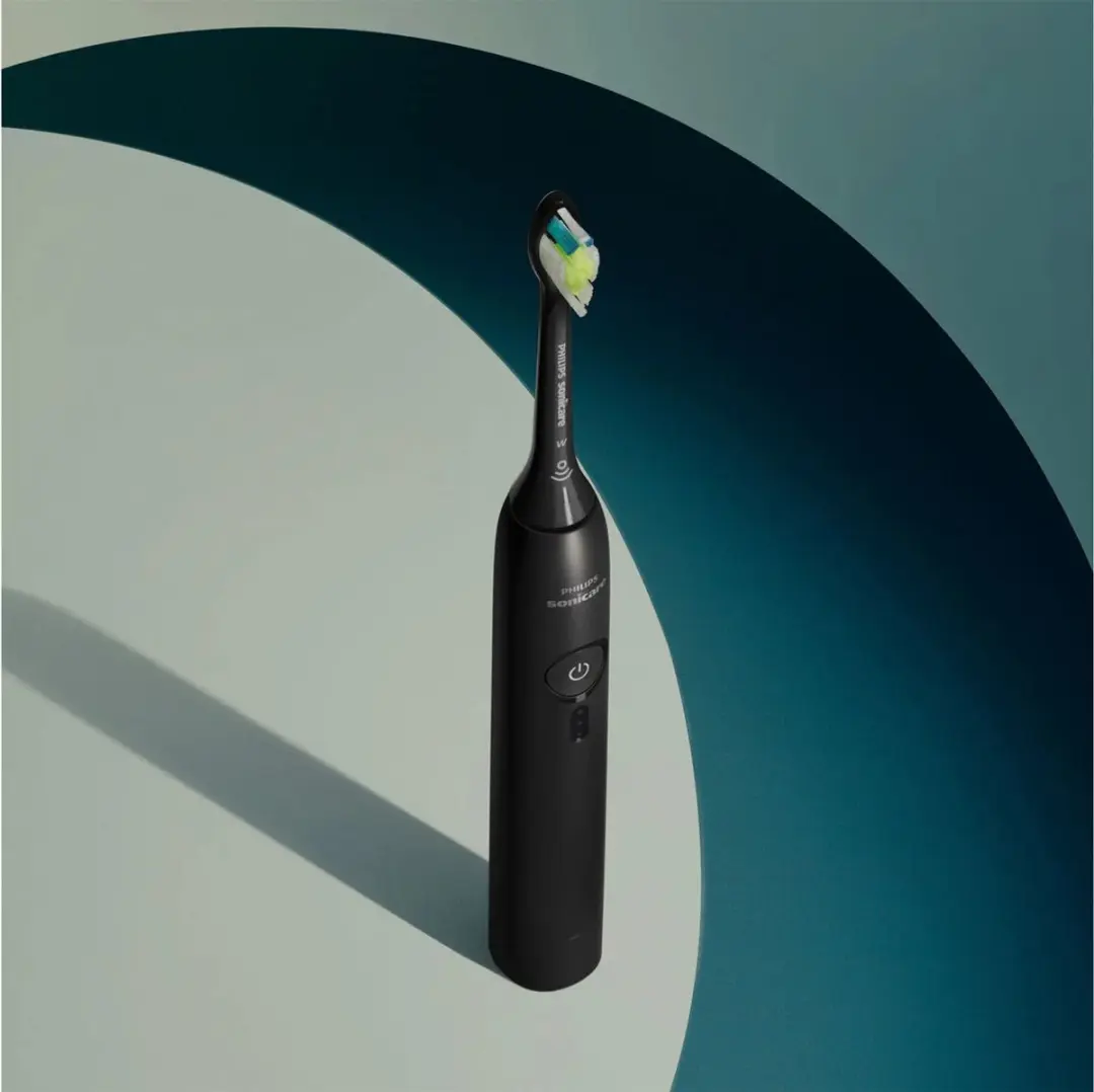 Philips Sonicare 3100 HX4032/32 Sonische Tandenborstel - Zwart - 2 Opzetborstels