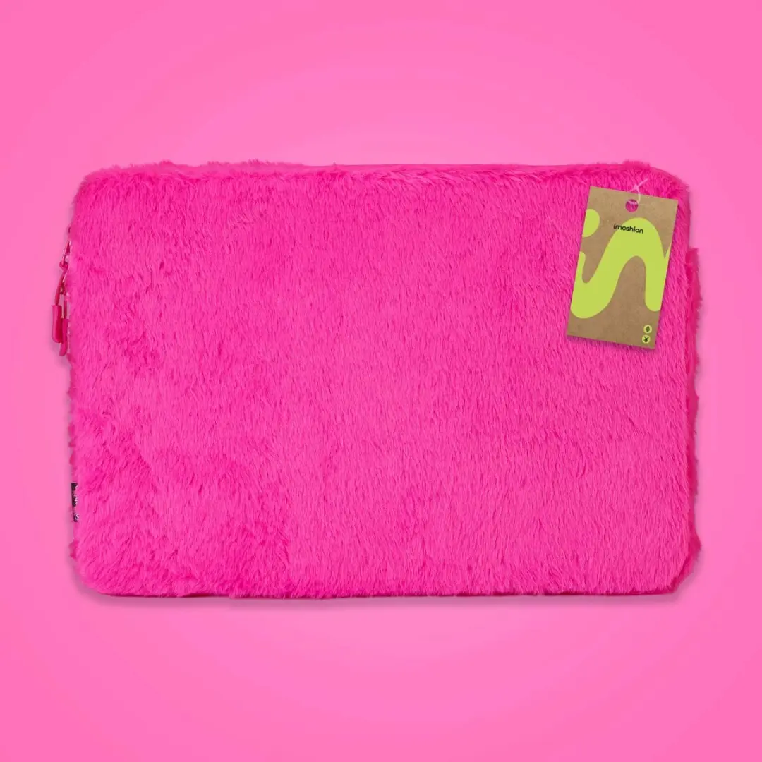 Imoshion Fluffy Laptophoes 14" - Hot Pink