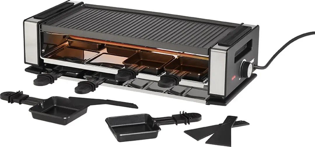 Unold 48785 Gourmetstel - 8 Personen - 1200W - RVS/Zwart - afbeelding 6 van 6