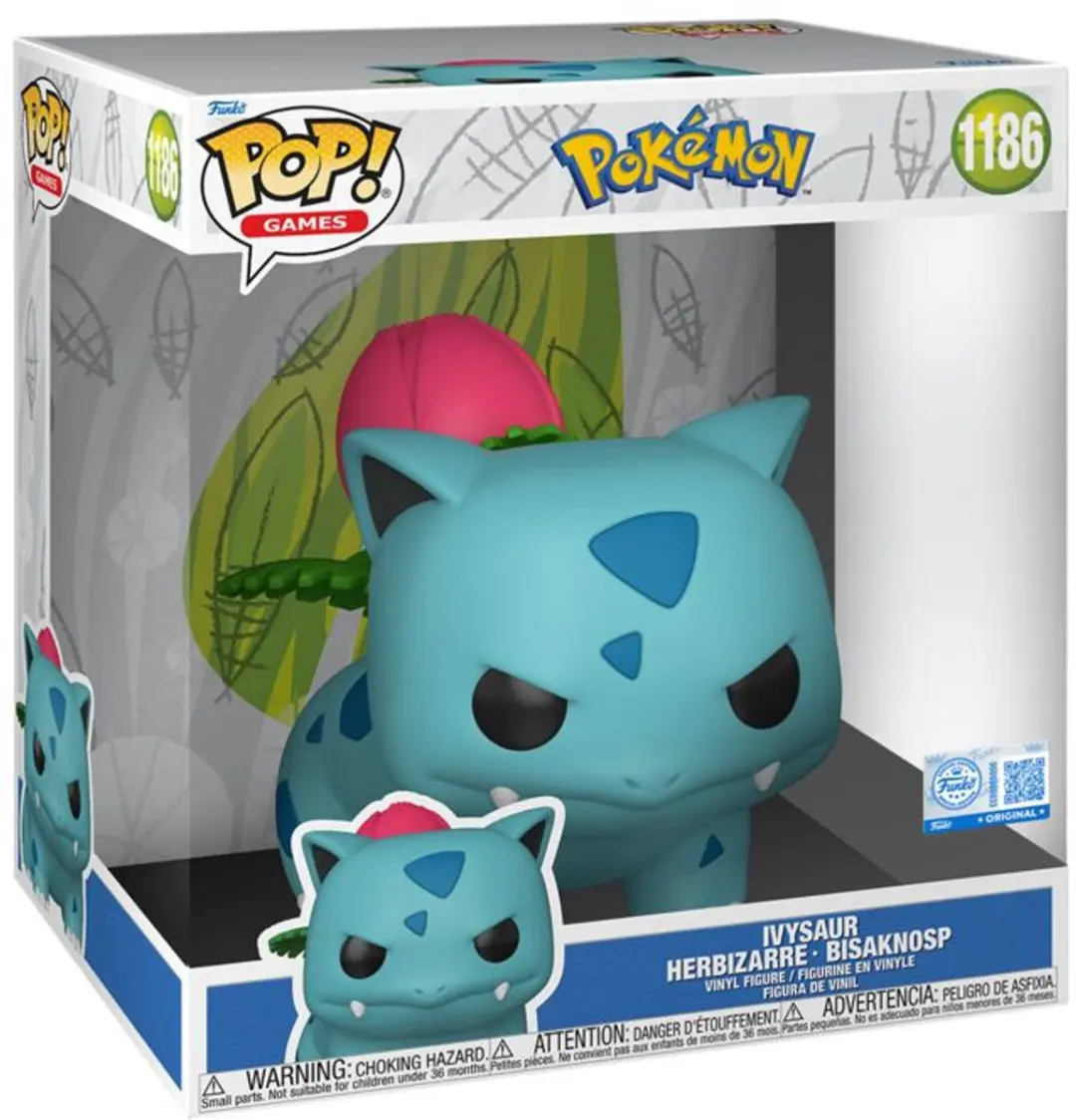 Pokémon Ivysaur Jumbo Pop! - Standard