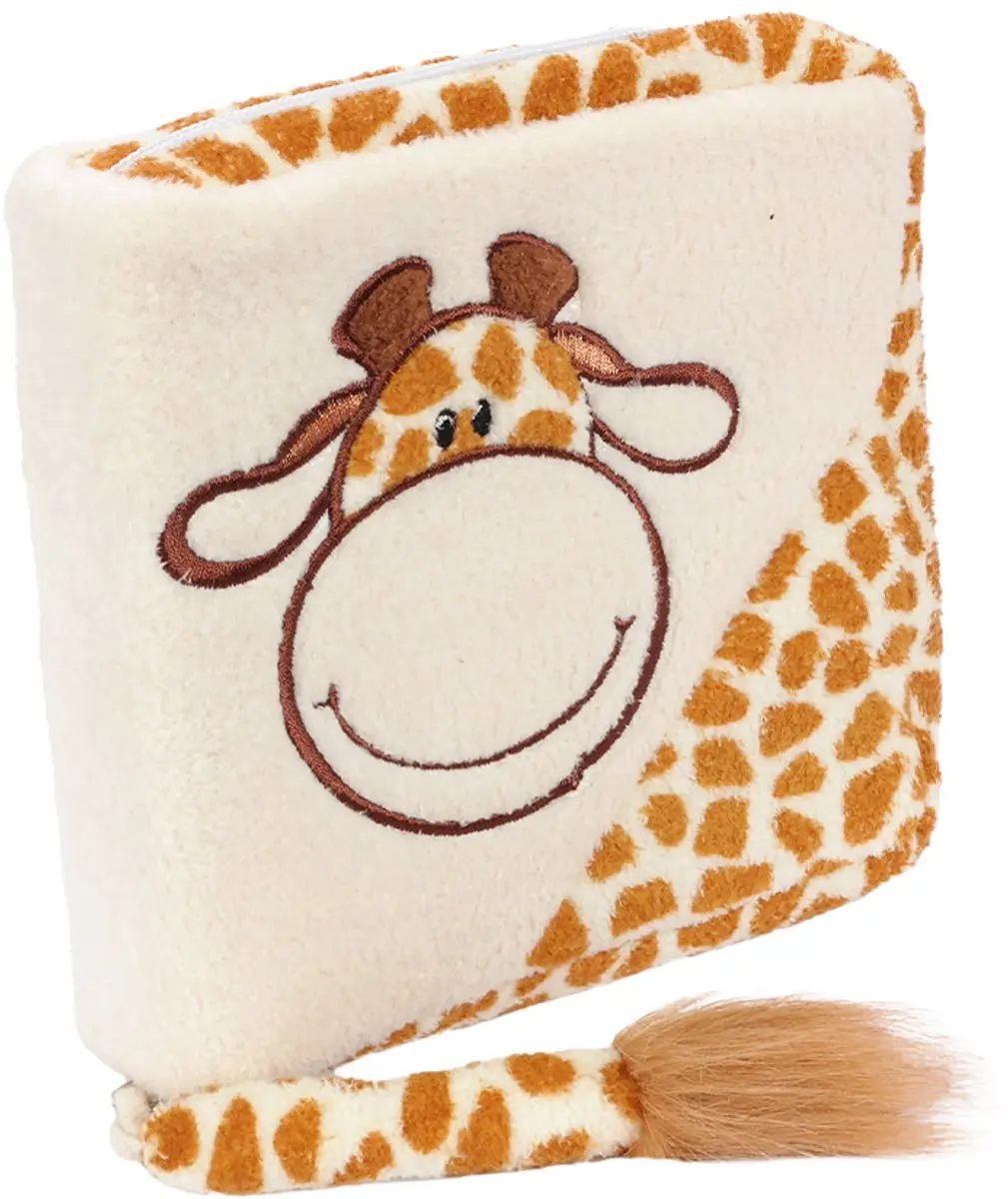 PIA Soft Toys Pluche Giraf CD-Opbergmap 17cm