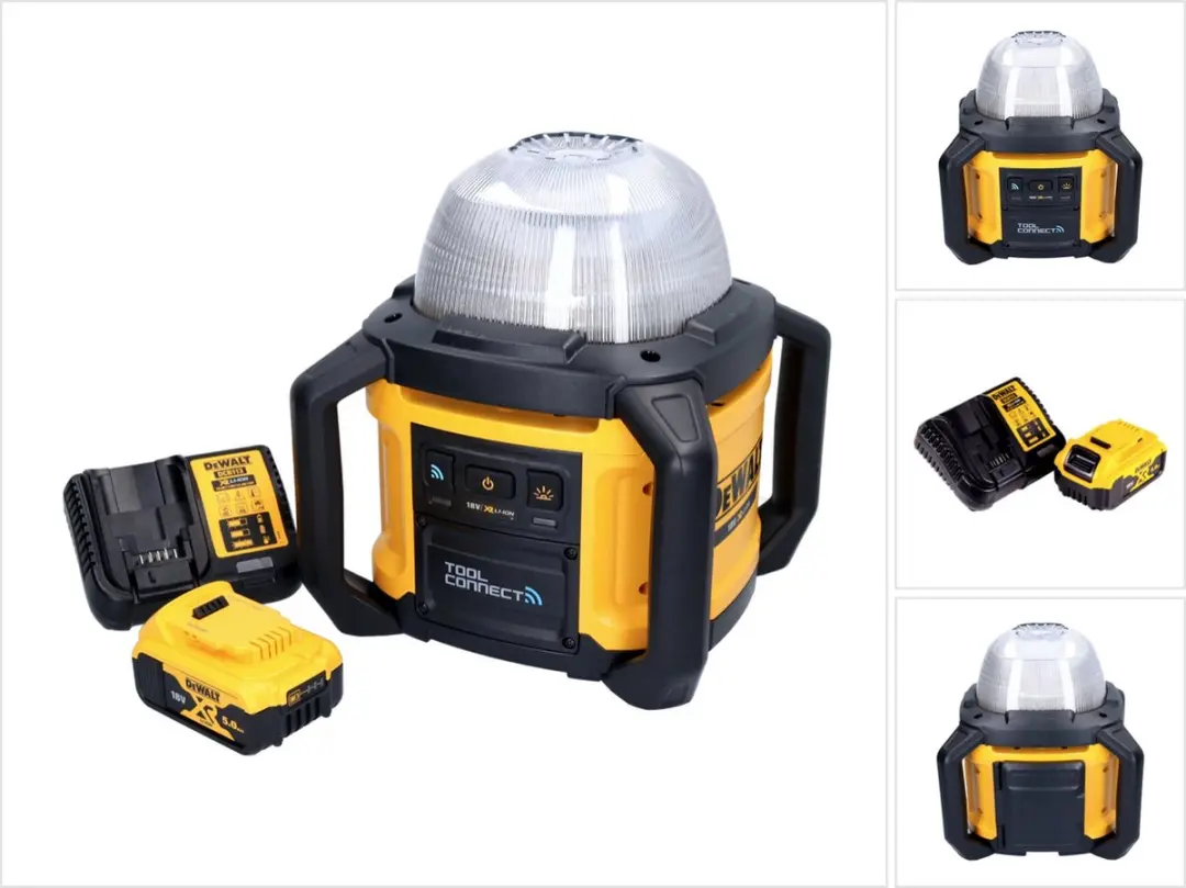 DeWalt DCL 074 Oplaadbare Bouwplaats Schijnwerper 18V 5000lm