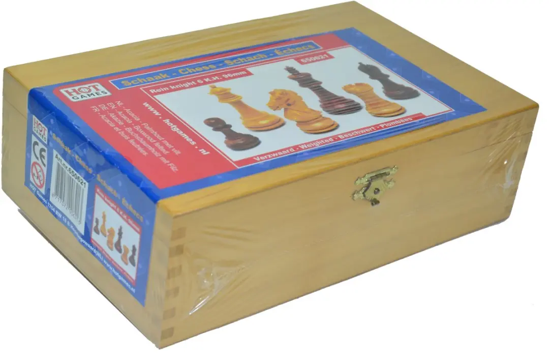 HOT Games Schaakstukken Set Rein Knight 96mm - 650621