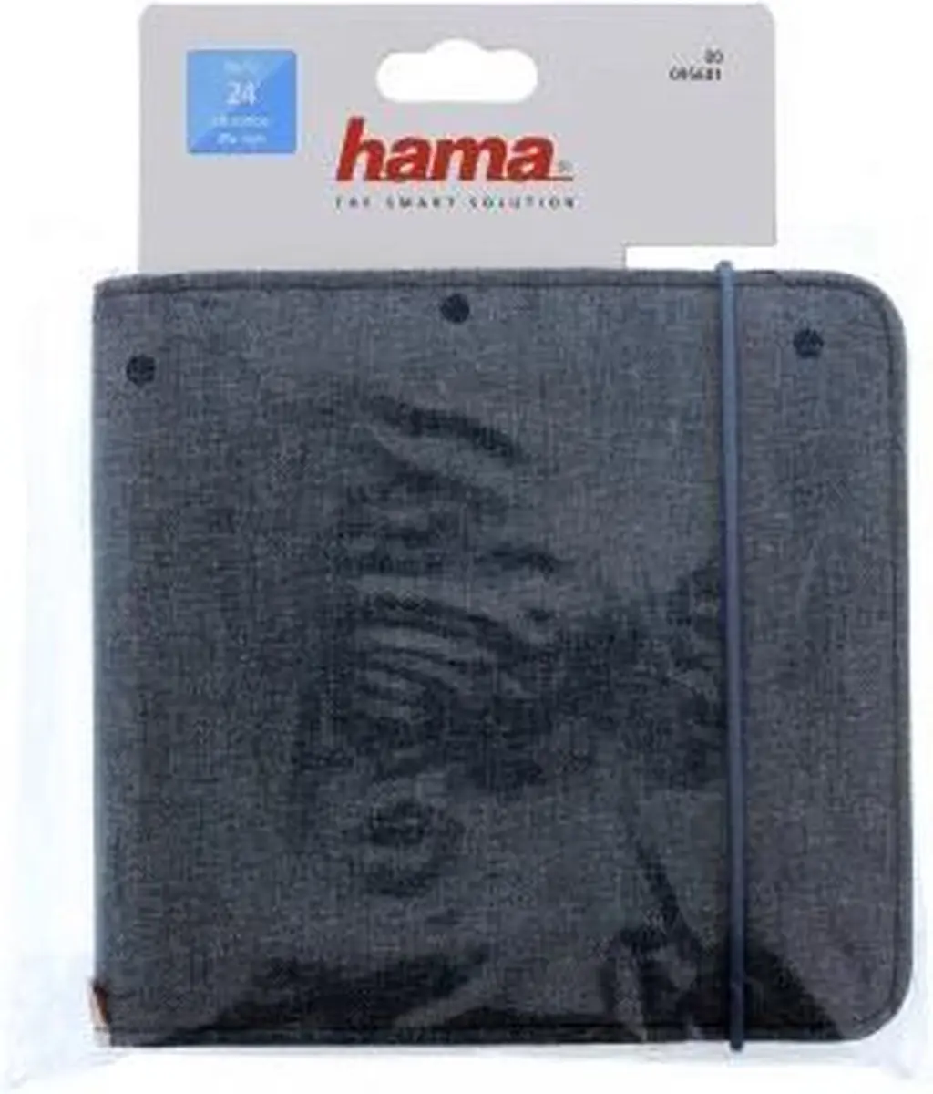 Hama CD/DVD/Blu-ray-tas Up to Fashion 24 - 40 vakken - Blauw