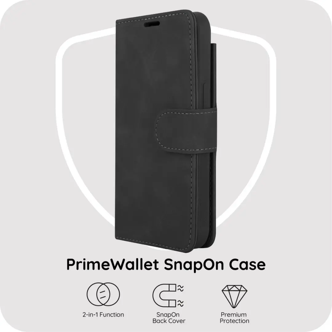 Just in Case iPhone 17e/16e Hoesje 8450609 - Pasjeshouder - Zwart