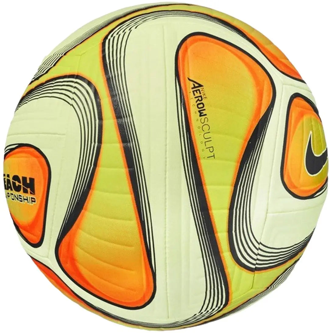 Nike Beach Championship Beachvolleybal - Lichtgroen/Oranje/Zwart