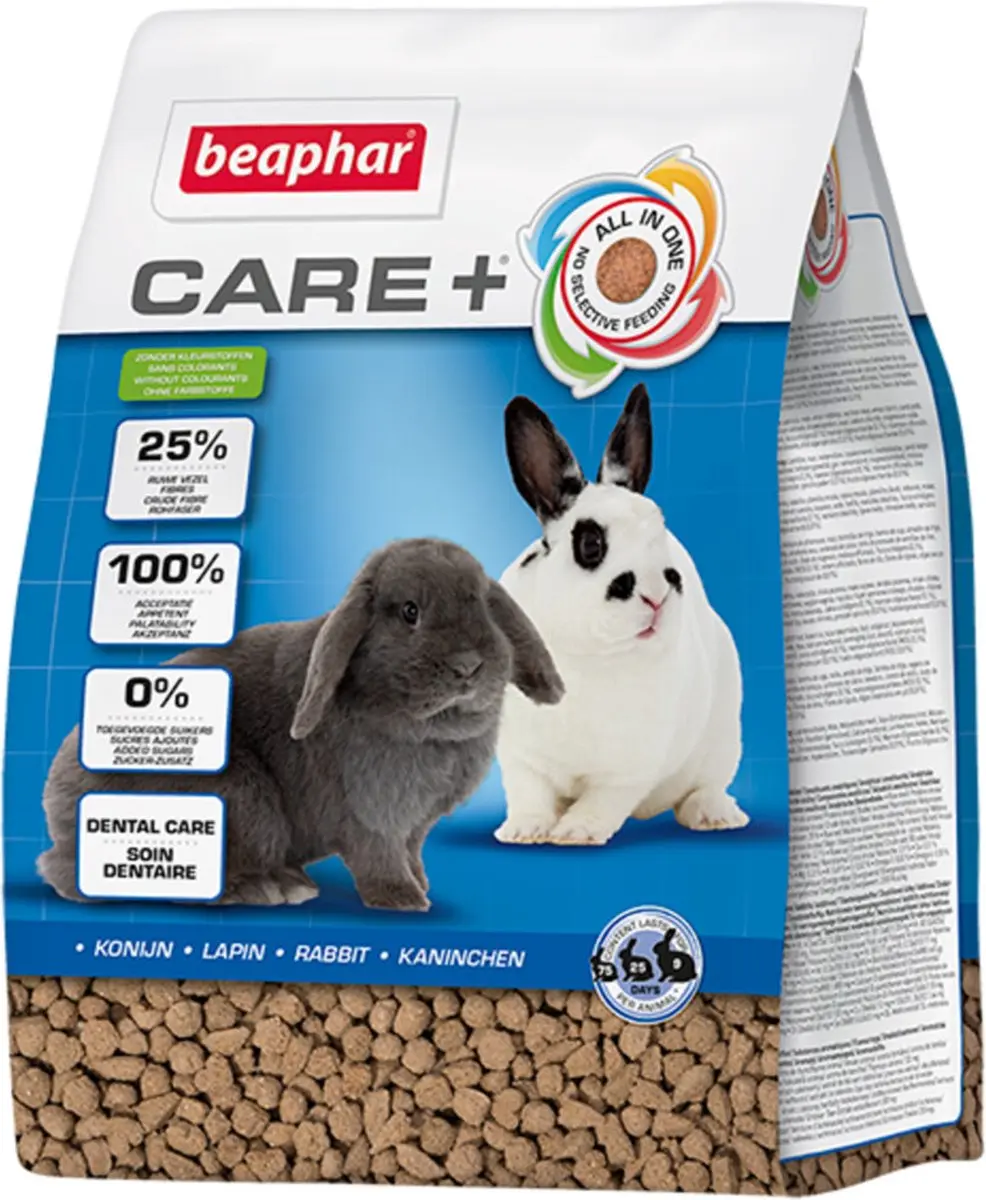 Beaphar Care+ Konijnenvoer Adult 1,5kg