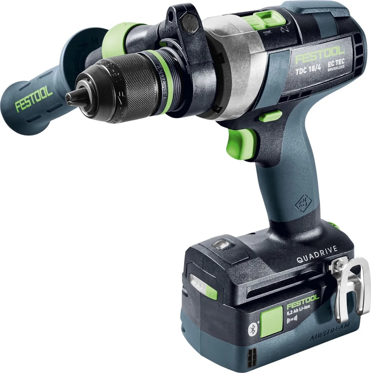 Festool TDC 18/4 I-Basic-5.0 QUADRIVE Accu Schroefboormachine 577052 - 5.0Ah