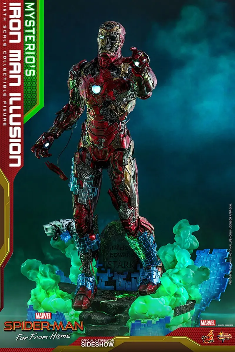 Hot Toys Marvel Spider-Man Far From Home Mysterio Iron Man Illusion 1:6 Figuur - Multi