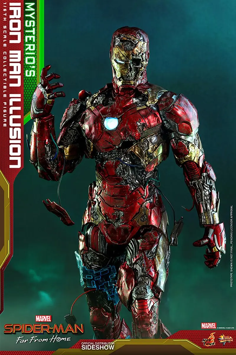 Hot Toys Marvel Spider-Man Far From Home Mysterio Iron Man Illusion 1:6 Figuur