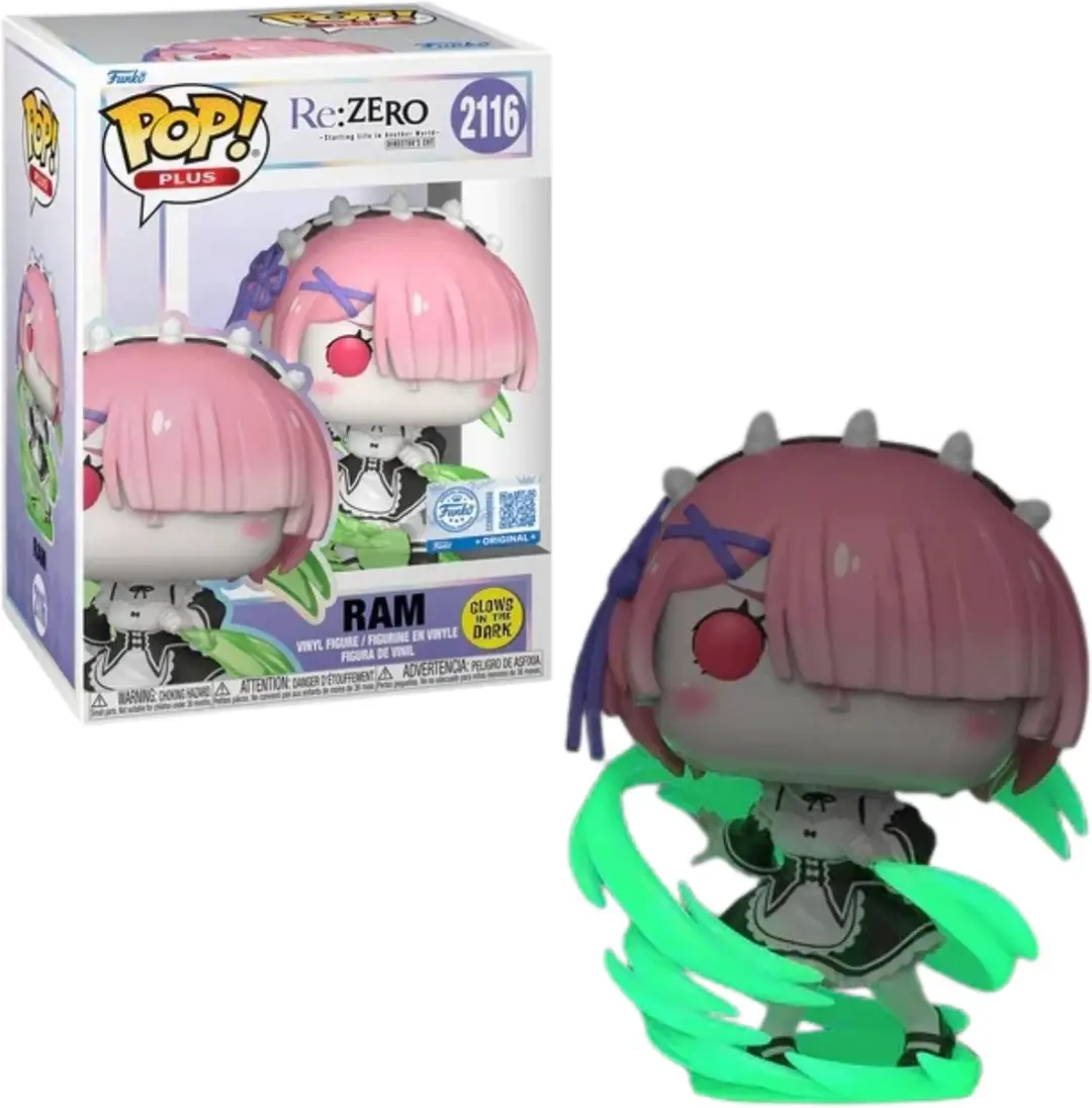 Funko POP! Ram Wind Magic GITD RE:ZERO Exclusief