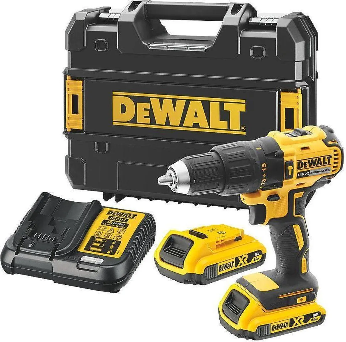 DeWalt DCD778D2T Klop-/Schroefboormachine 18V