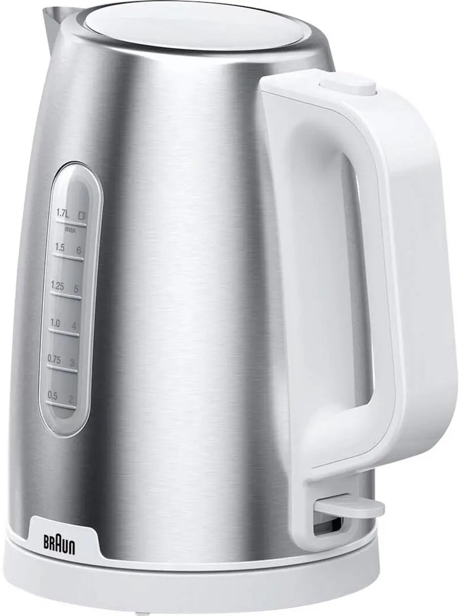 Braun WK 1500 Waterkoker 1.7L - 2200W - Grijs