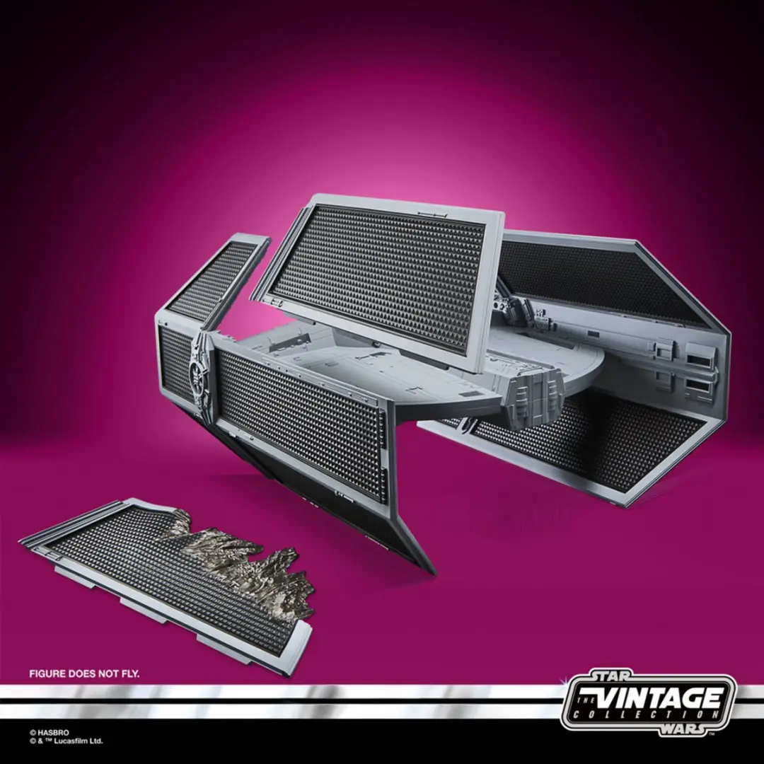 Hasbro Star Wars The Vintage Collection Darth Vader Tie Advanced Actiefiguur - Meerkleurig - afbeelding 6 van 6