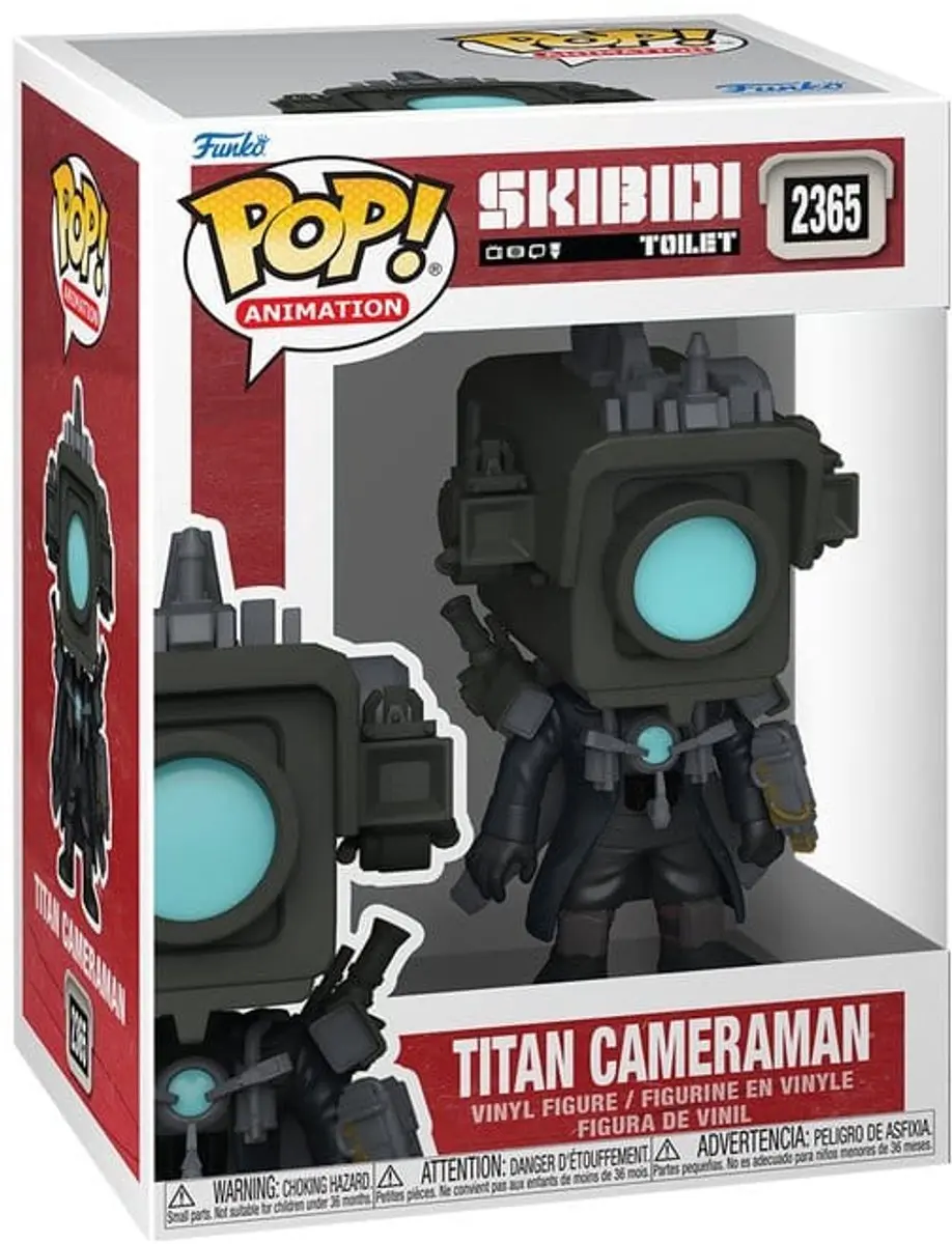 Funko POP! Vinyl Skibidi Toilet Titan Cameraman - FK89310