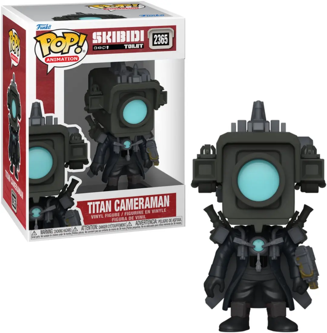 Funko POP! Vinyl Skibidi Toilet Titan Cameraman