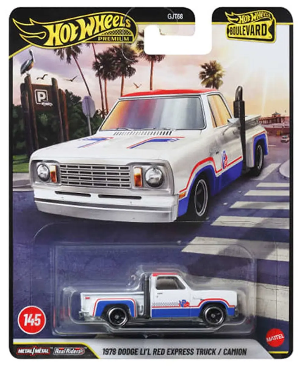 Hot Wheels 1978 Dodge Li'l Red Express Truck 1:64