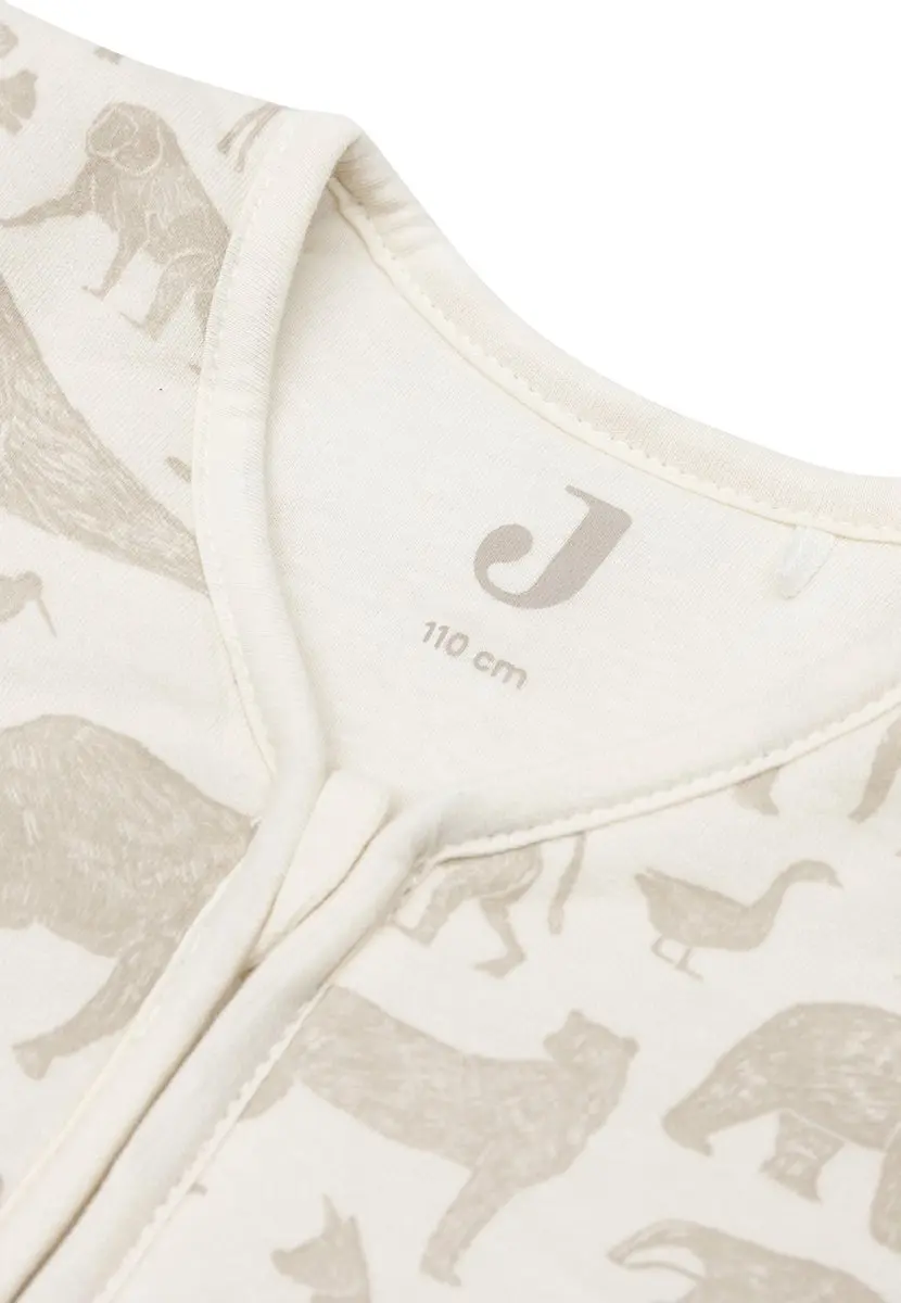 Jollein Baby Slaapzak Winter 110cm - Afritsbare mouwen - Nougat