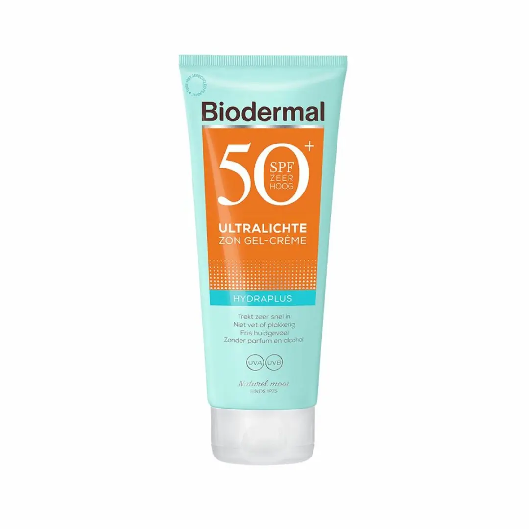 Biodermal Sun Body Gel Cream SPF 50+ - 200ml - 2 Stuks