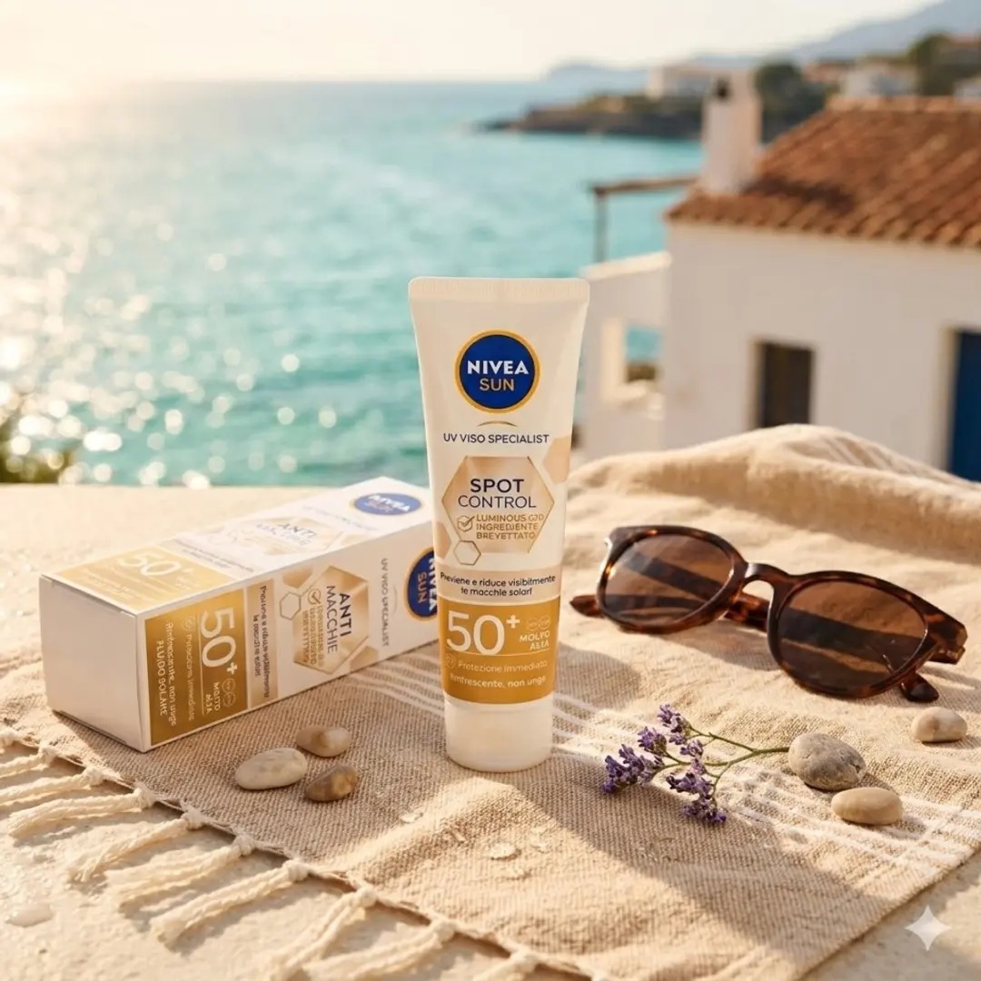 NIVEA Sun Luminous Gezicht Zonnecrème SPF 50 - 12x40ml