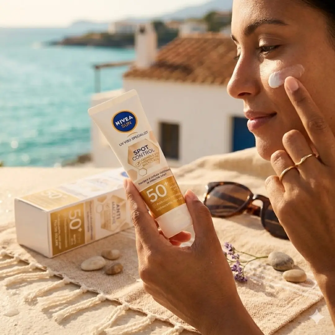 NIVEA Sun Luminous Gezicht Zonnecrème SPF 50 - 12x40ml