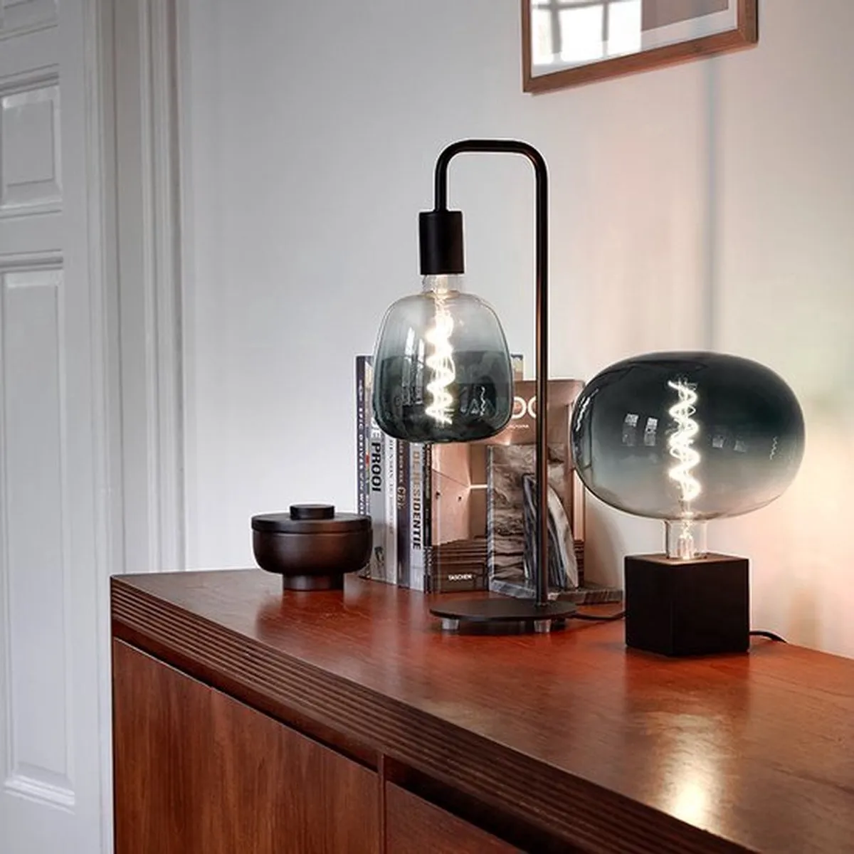 Calex Boden Colors Gris E27 LED Lamp 5W - Warm Wit 1800K
