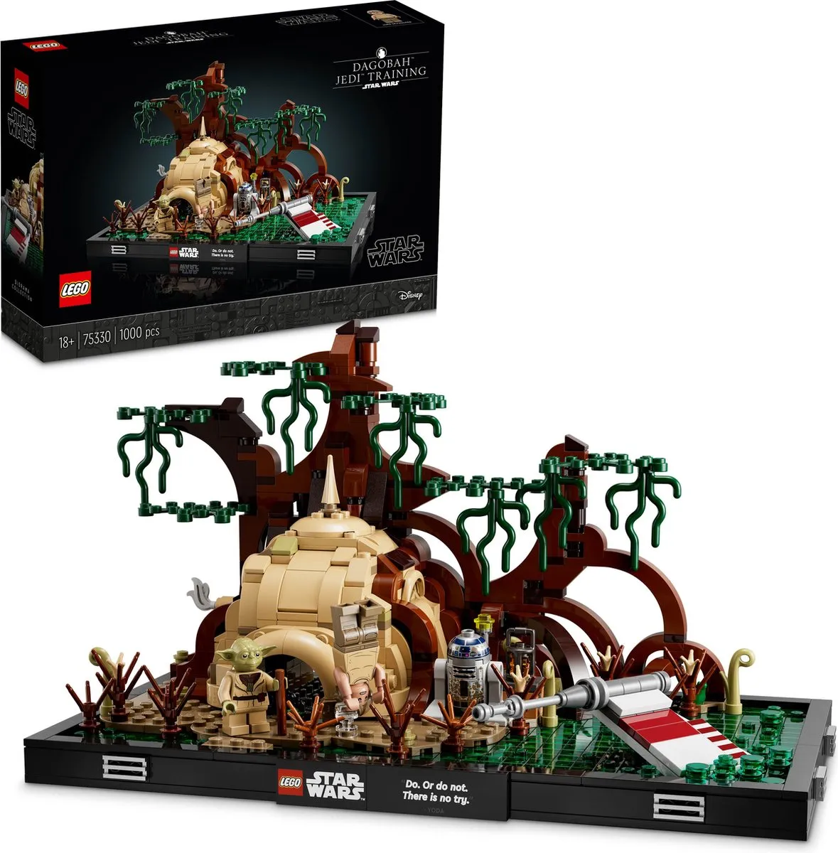 LEGO Star Wars Jedi Training Dagobah Diorama 75330