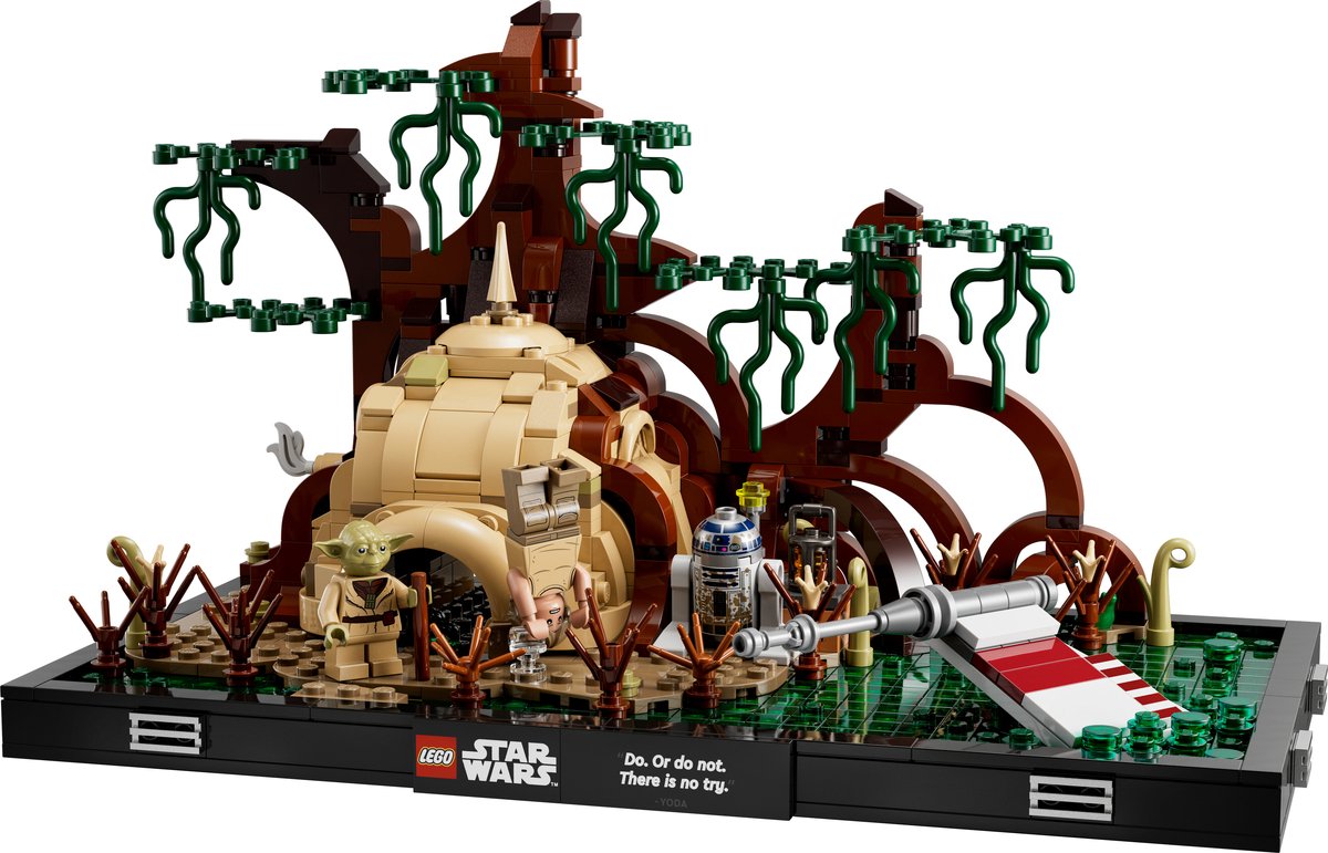 LEGO Star Wars Jedi Training op Dagobah Diorama - 75330