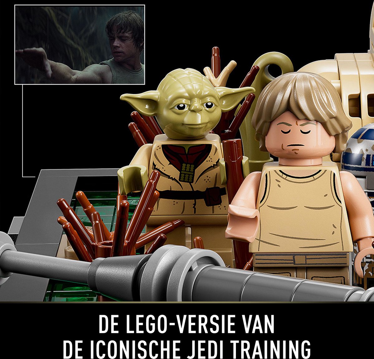 LEGO Star Wars Jedi Training op Dagobah Diorama - 75330