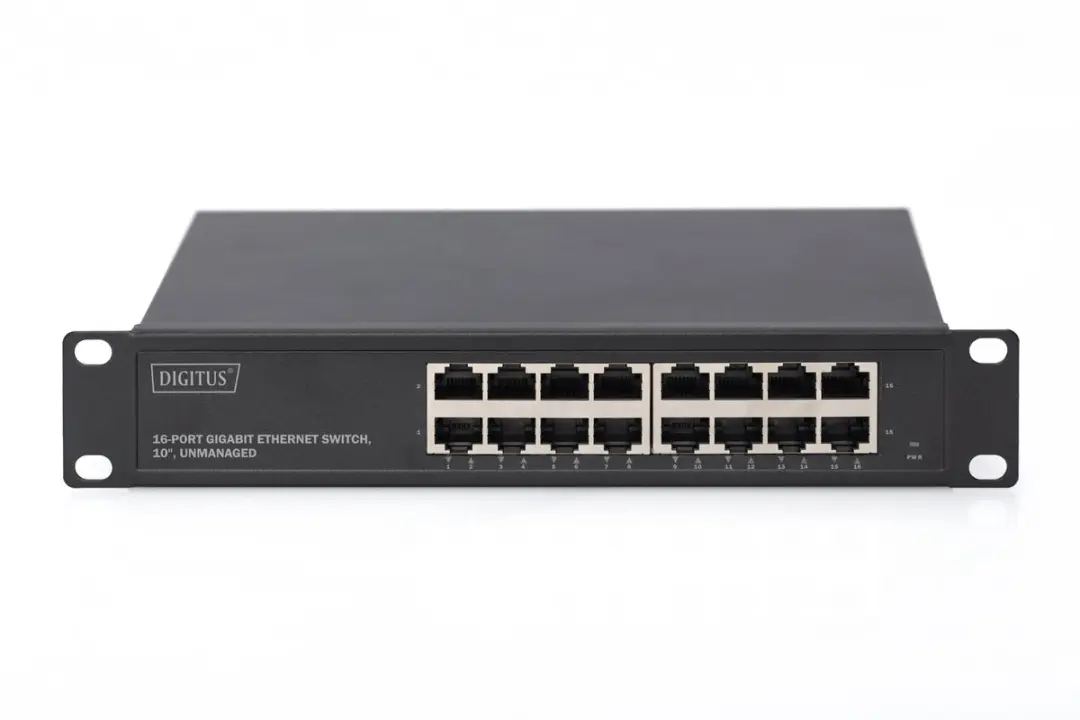 Digitus DN-80115-1 16-Poorts Gigabit Switch - Grijs
