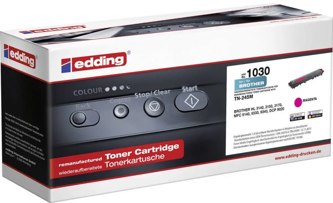 edding 1030 Toner Magenta - 2200 Pagina's - Compatibel Brother TN-245M