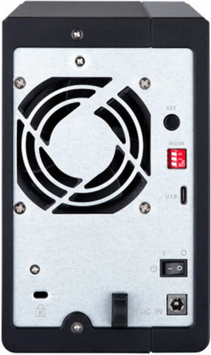 QNAP TR-002 NAS Uitbreiding - 2 Sloten - Zwart